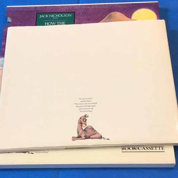 Jack Nicholson, How the Camel Got His Hump! Like new , 1989 vintage hardcover - Picture 7 of 13